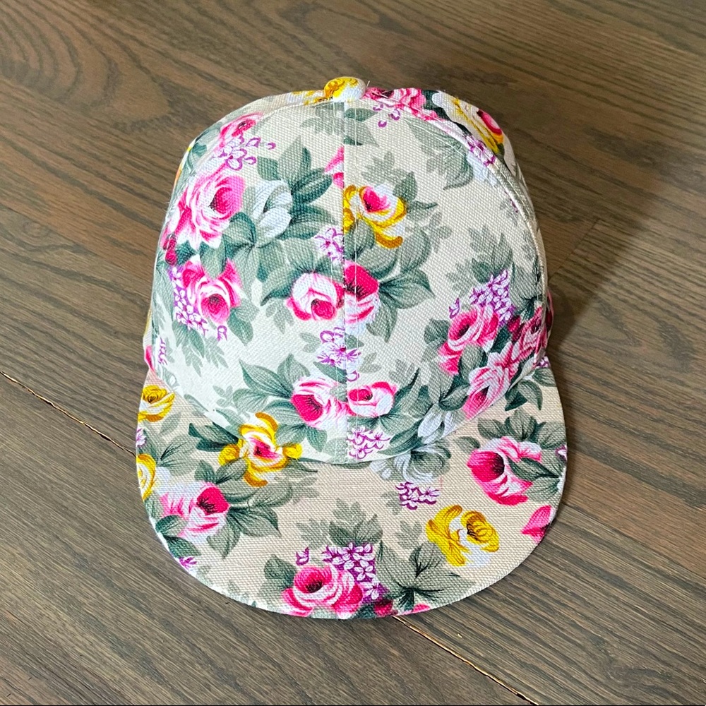 Floral Baseball Hat